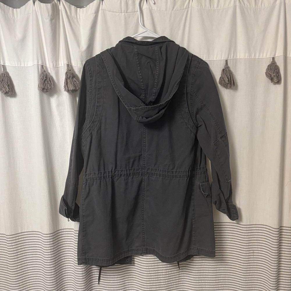 Universal Thread Dark Gray Utility Jacket - image 4